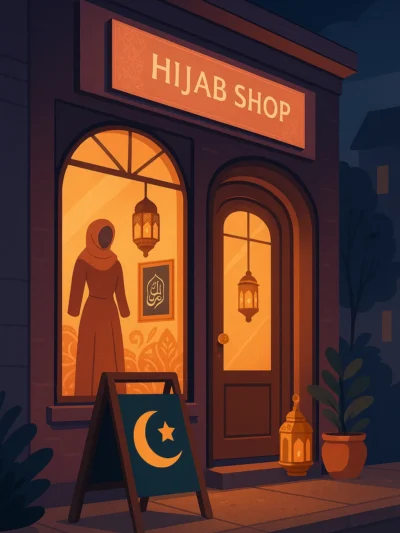 Retail (clothing, books)