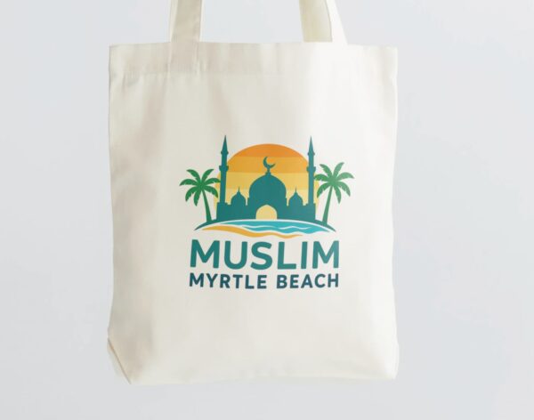 “Halal & Local” Canvas Tote - Image 2