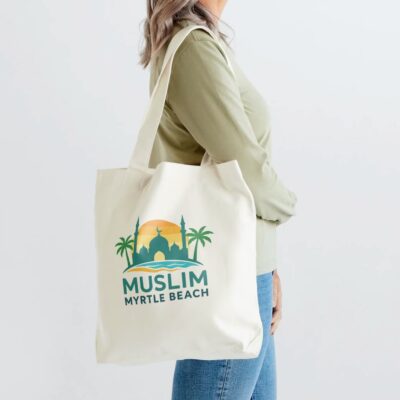 “Halal & Local” Canvas Tote