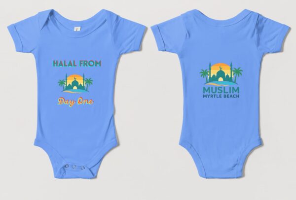 “Halal From Day One” Baby Onesie (2) - Image 7